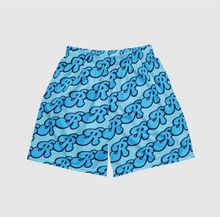 Load image into Gallery viewer, Bubble Letter Mesh Shorts