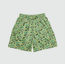 Load image into Gallery viewer, Bubble Letter Mesh Shorts
