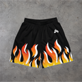 Flames Mesh Shorts