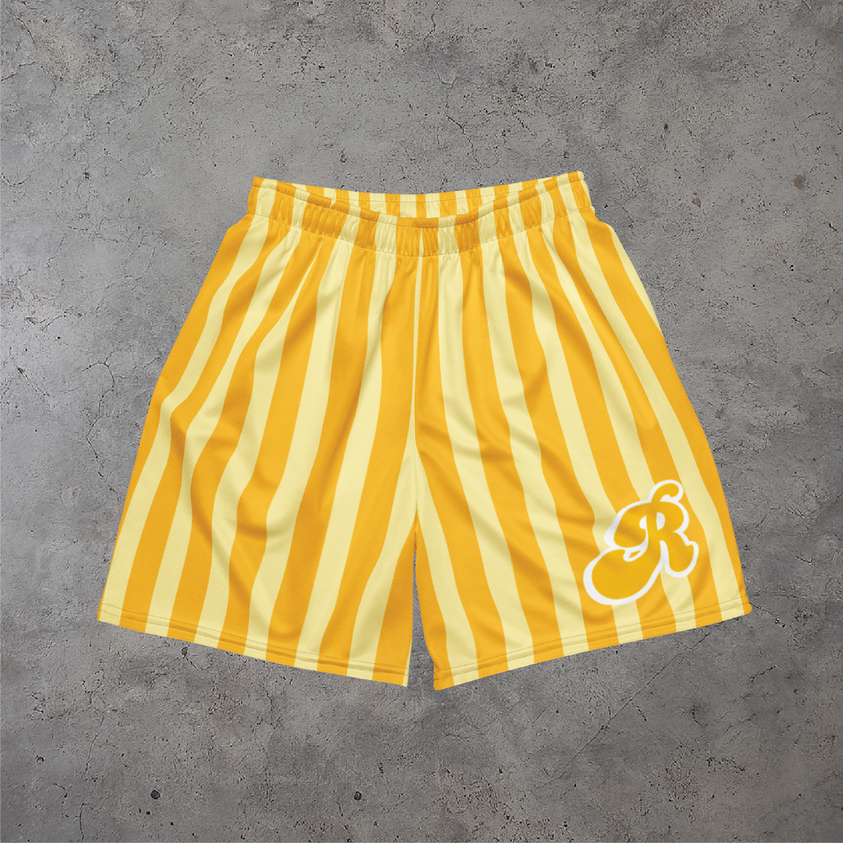 Stripes Mesh Shorts