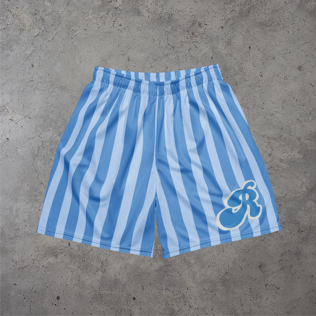 Stripes Mesh Shorts