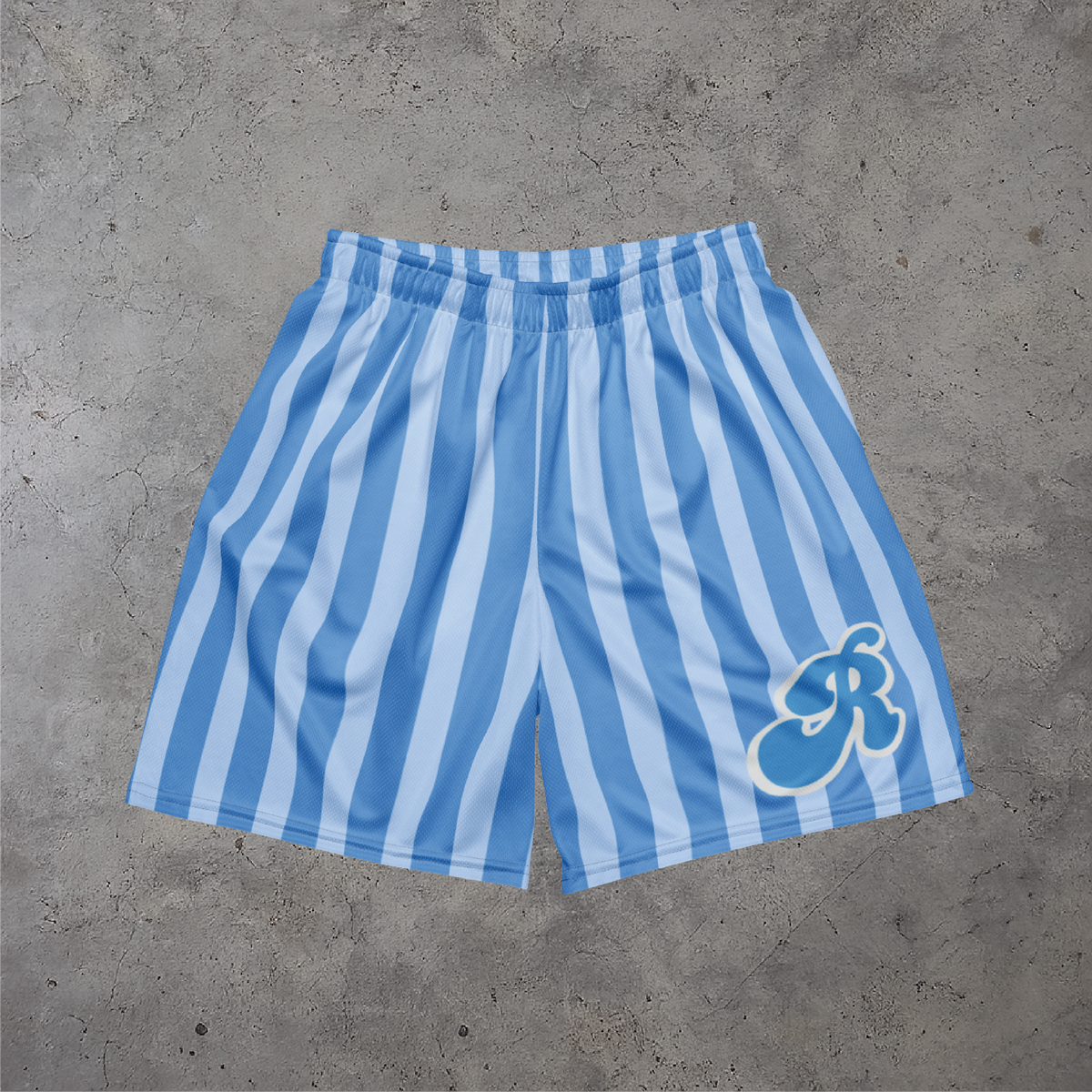 Stripes Mesh Shorts