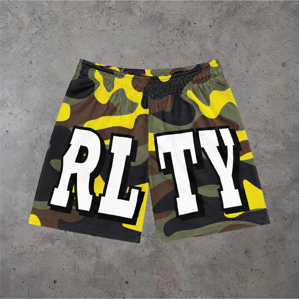 RLTY Camo Shorts