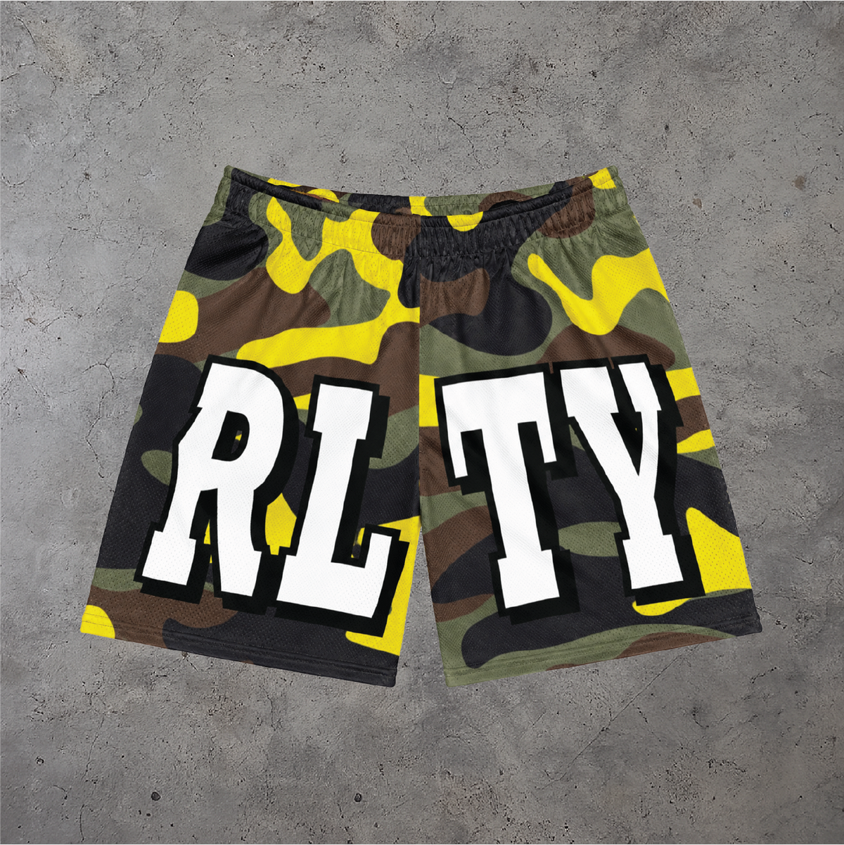 RLTY Camo Shorts
