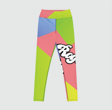 Load image into Gallery viewer, Color Pop Yoga Leggings