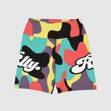 Load image into Gallery viewer, Color Camo Yoga Shorts