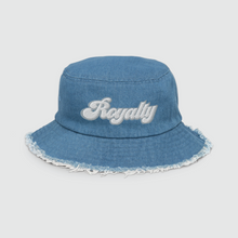 Load image into Gallery viewer, Script Distressed Bucket Hat