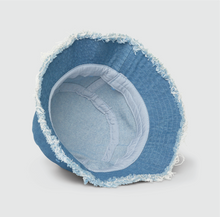 Load image into Gallery viewer, Script Distressed Bucket Hat