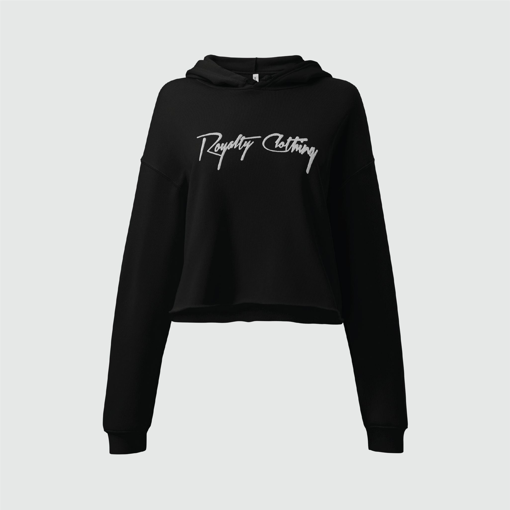 Royalty Clothing Crop Hoodie
